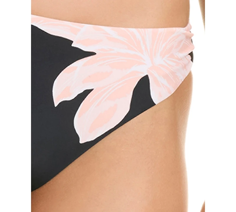 Sanctuary Women's Woodland Flora Side Shirred Hipster Swim Bottoms