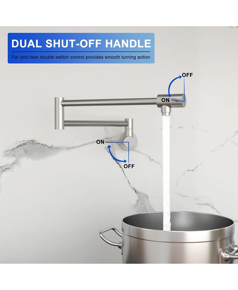 Phying Pot Filler Faucet