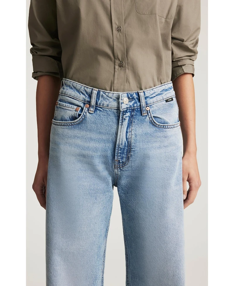 Mavi Jeans Women's Florida Mid Rise Wide Leg