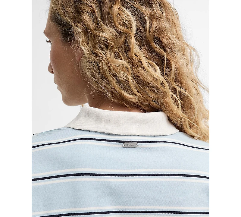 Barbour Women's Ashwell Long-Sleeve Polo Top