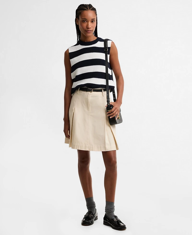 Barbour Women's Aylesby A-Line Mini Skirt