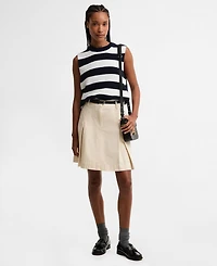 Barbour Women's Aylesby A-Line Mini Skirt