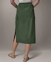 Donna Karan Weekend Women's Cargo Pocket Skirt