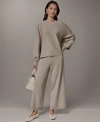 Donna Karan Weekend Women's Oversized Dolman-Sleeve Crewneck Sweater