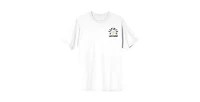 Modelo Big & Tall The Fighting Spirit Crew Neck Short Sleeve White T-shirt-4XLB