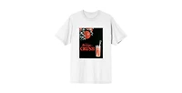 Orange Crush Big & Tall Ward's A Glass White Graphic Tee - 4XLB