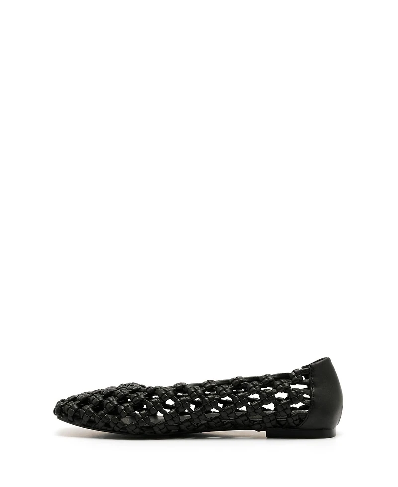 Therapy Australia Women's Genesis Square Toe Woven Flats