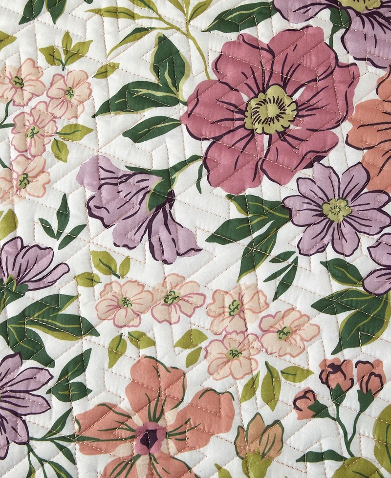 Stratford Park Flora Floral 3-Piece Quilt Set