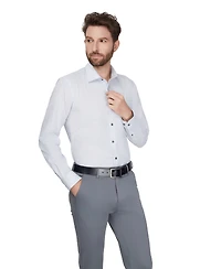 Alfani Men's Slim-Fit Stretch Dress Shirt, Macy's Exclusive