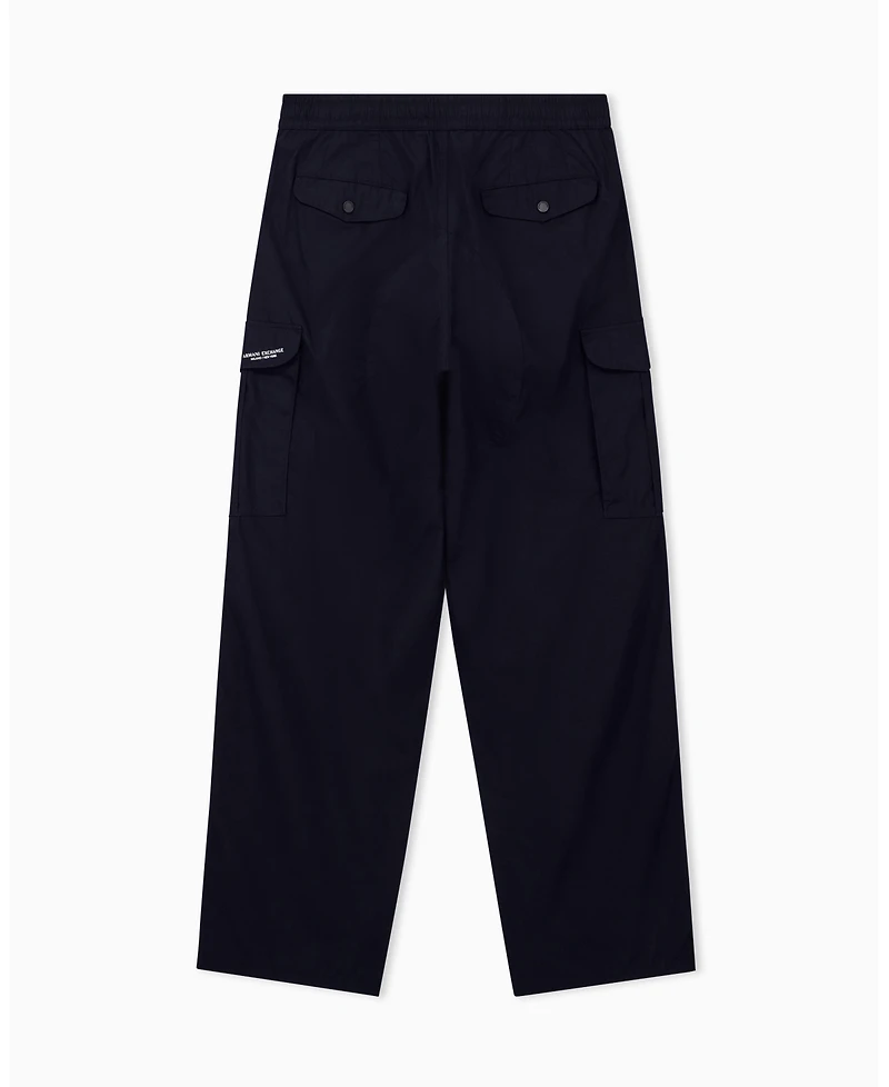 A|X Armani Exchange Men's Poplin Cargo Pants