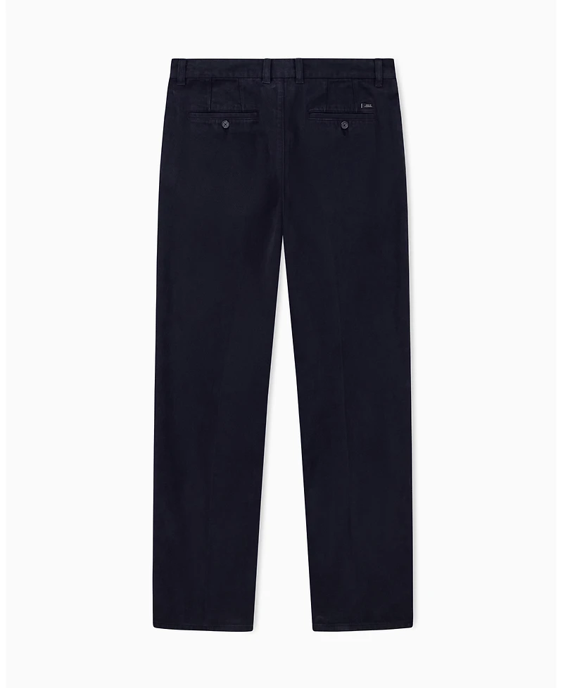 A|X Armani Exchange Men's Garment-Dyed Cotton Pants