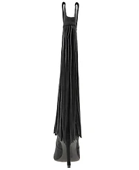 Christian Siriano Women's Appti Fringe Pointed Toe Boot