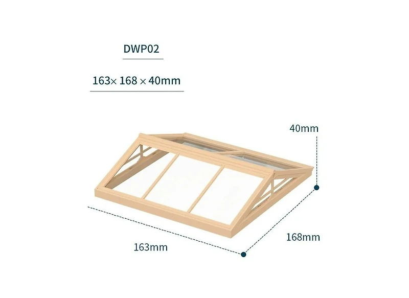 Robotime Dust Proof Roof for Super Store Diy Miniature House Kit Series, Super Creator Accessories