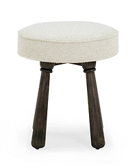 Tov Furniture Pookie 19.5" Boucle Accent Stool