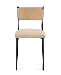 Tov Furniture Celine 2-Piece Performance Speckled Boucle Dining Chair