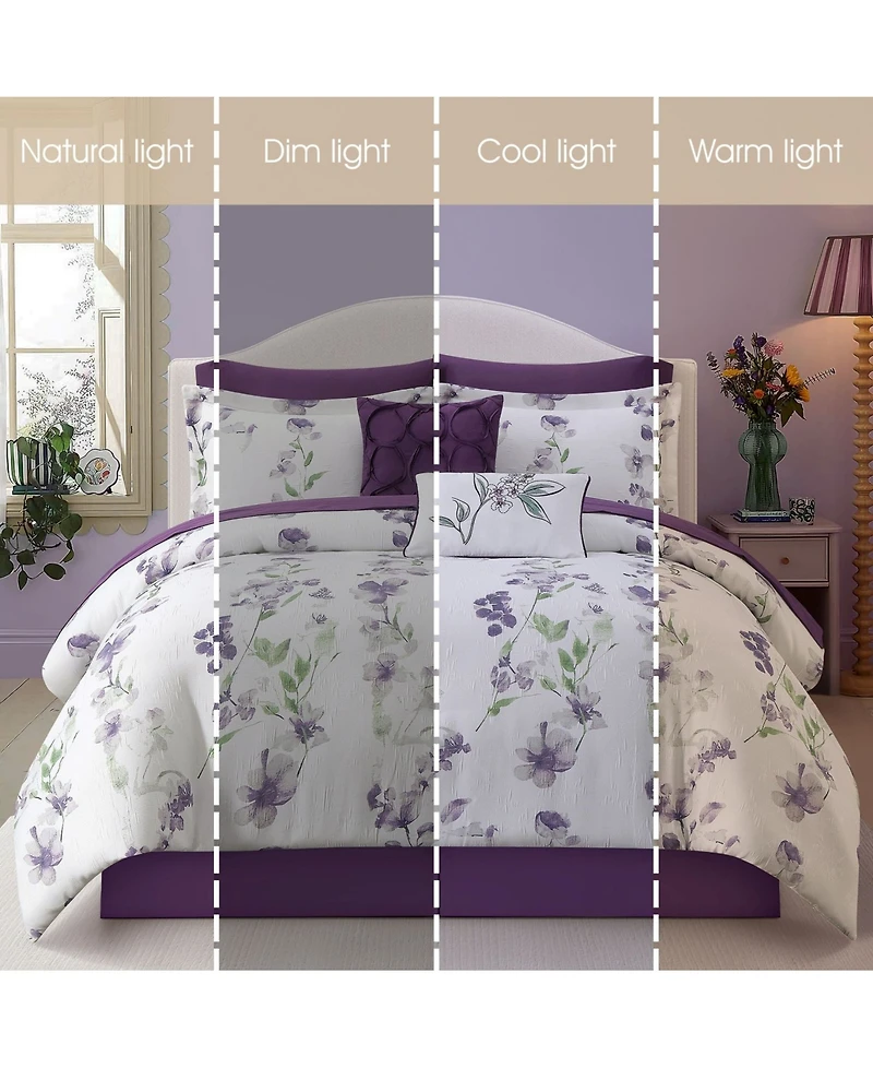 Stratford Park Kinton Floral 10-Piece Comforter Set
