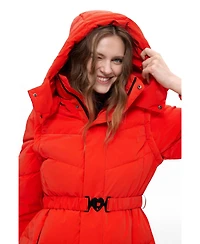 Desigual Women's Long Padded Coat