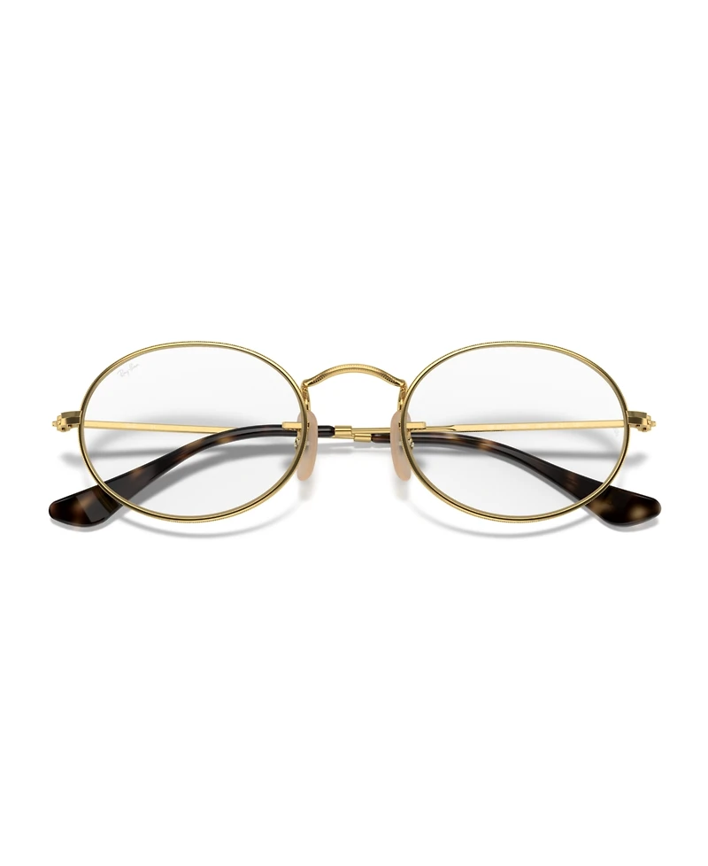 Ray-Ban Unisex Oval Optics Eyeglasses, RB3547V