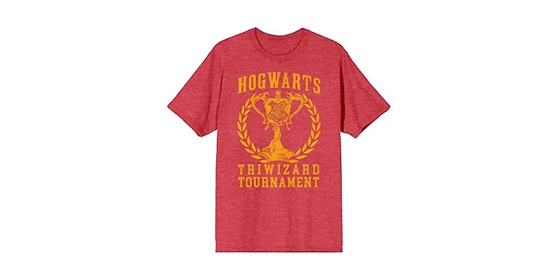 Harry Potter Men's Triwizard Tournament Red Crew