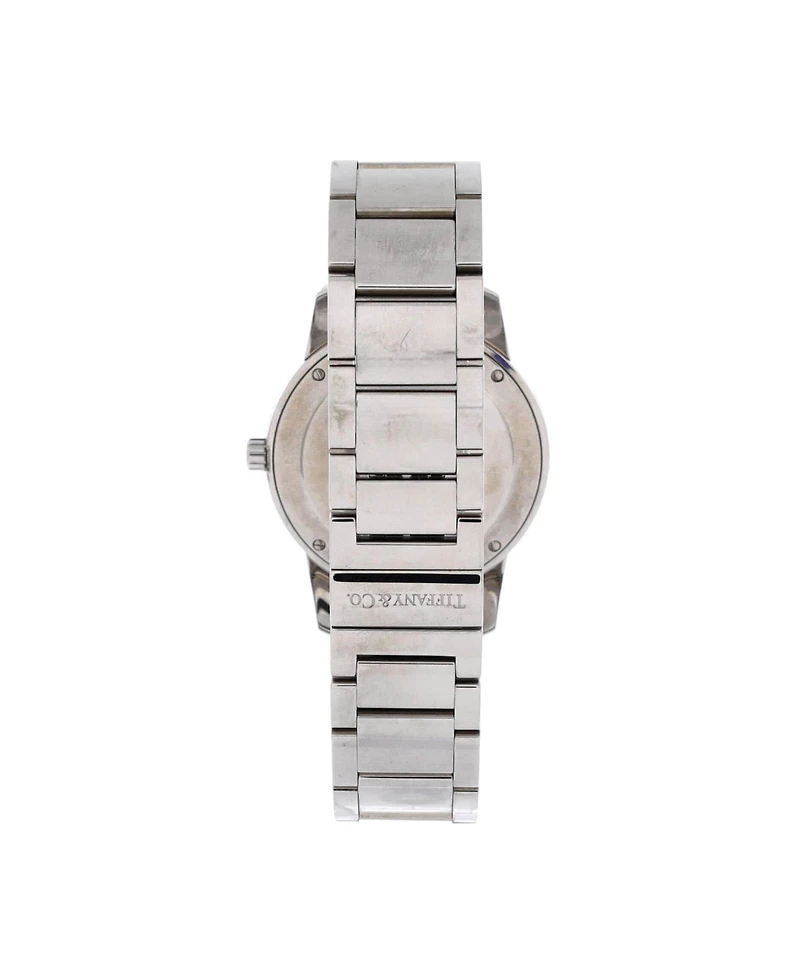 Pre-Owned Tiffany and Co Atlas 2-Hand Quartz Watch in Stainless Steel 37mm