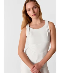 Whistles Women's Tie Back Wide Leg Bridal Jumpsuit