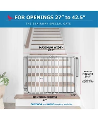 Cardinal Gates Stairway Special Child and Pet Safety Gate