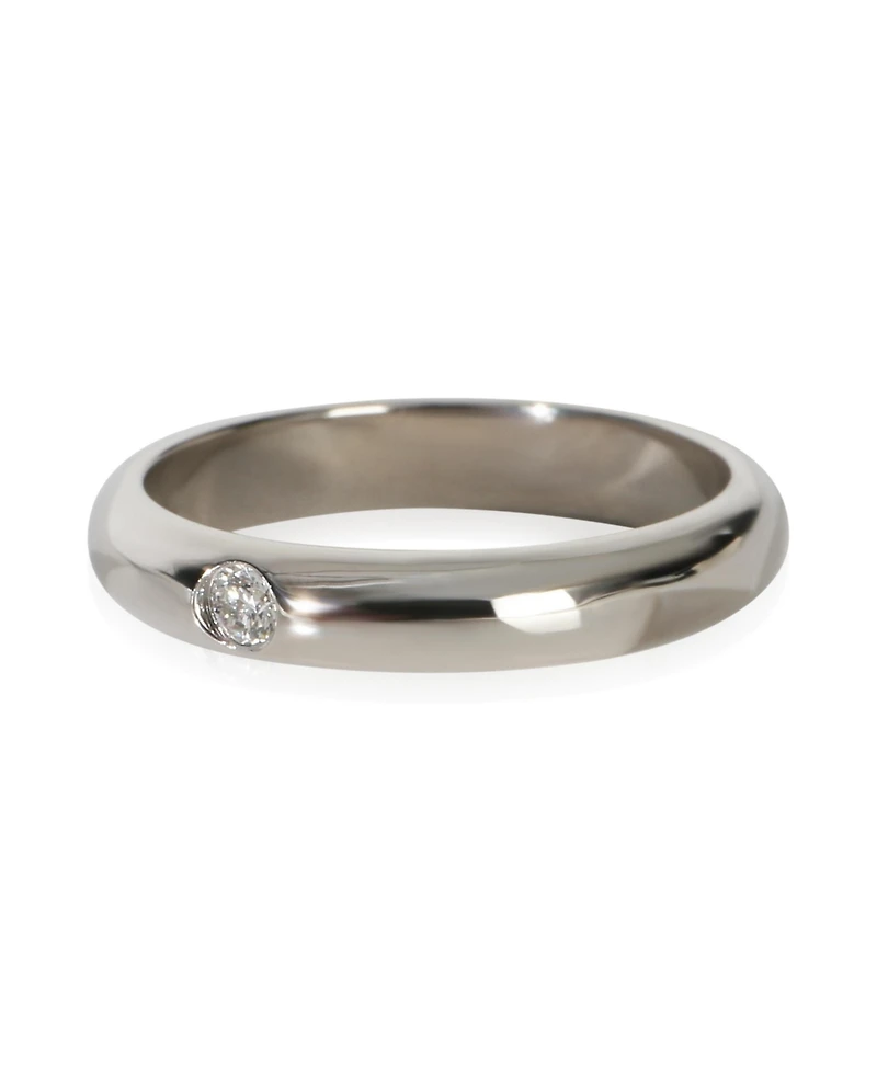 Pre-Owned Cartier Platinum Diamond 1895 Band