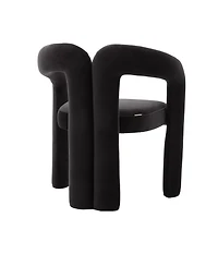 Clihome Contemporary Designed Fabric Upholstered Dining ChairmBarrel Side Chairs Kitchen Armchair for Living Room set of 2