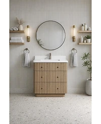 Ari Bath La Jolla 30" Bathroom Vanity Smoked