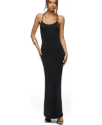 Edikted Women's Zhuri Ring Backless Maxi Dress