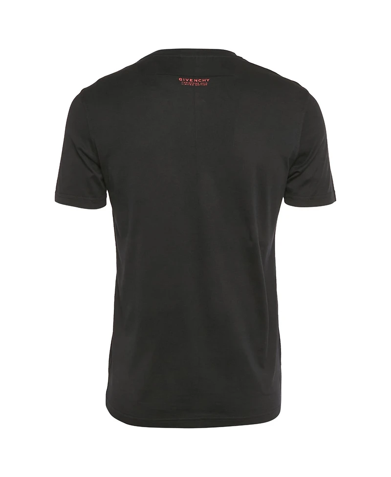 Pre-Owned Givenchy Men's Cross Print Jersey Crewneck T-Shirt