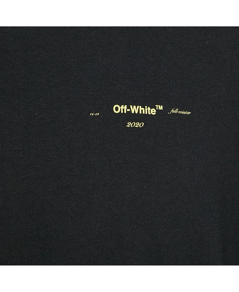 Pre-Owned Off-White Men's Acrylic Arrow Print Cotton T-Shirt