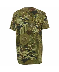 Pre-Owned Givenchy Men's Camouflage Print Jersey T-Shirt
