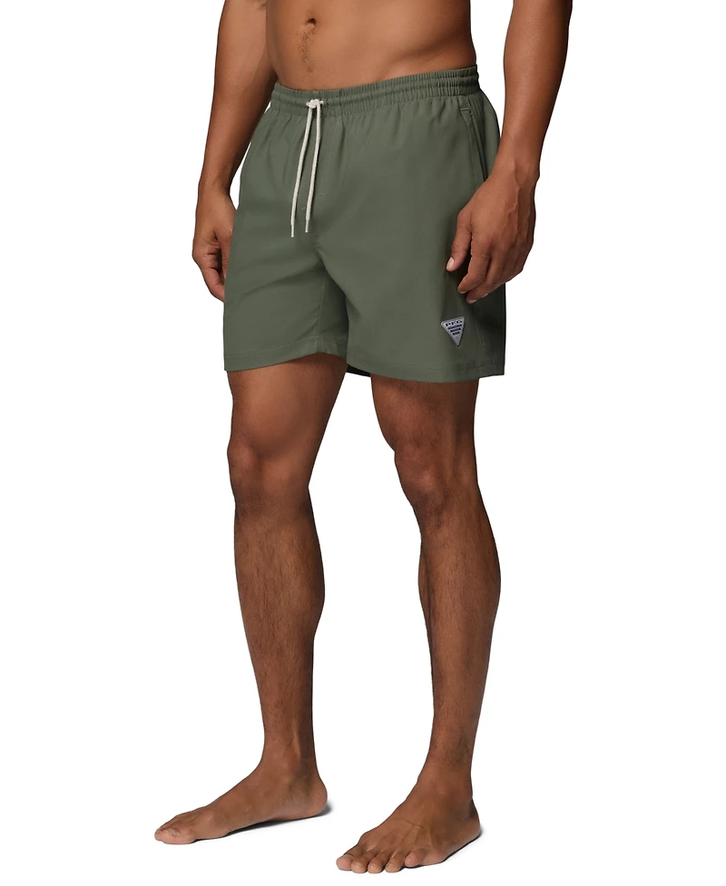 Columbia Men's Performance Rambler Logo Swim Trunks