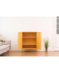 Streamdale Furniture Premium Steel Storage Cabinet with Adjustable Shelves and Leveling Feet