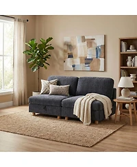 Streamdale Furniture Modular Convertible Storage Sofa 2-Seater