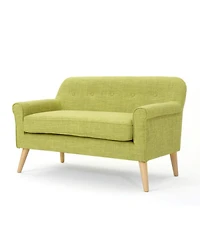 Streamdale Furniture Mid-Century Modern Button-Tufted Two-Seater Loveseat