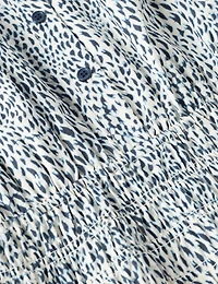 Whistles Women's Flecked Animal Collared Dress