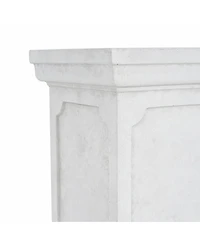 Streamdale Furniture 25.75inch Height Classic Square Flower Stand Pedestal