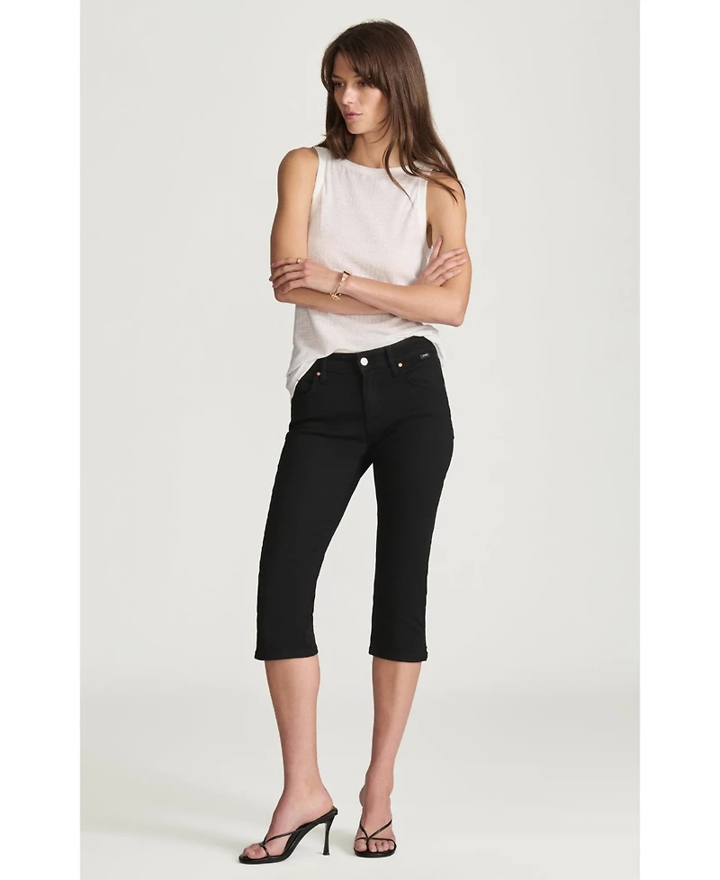 Mavi Jeans Women's Mavi's Hilary Mid Rise Capri