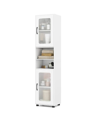 Volenca Tall 67-in Bathroom Storage Cabinet Freestanding Organizer