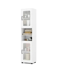 Volenca Tall 67-in Bathroom Storage Cabinet Freestanding Organizer