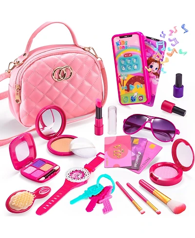 Gunadz Pretend Play Makeup Kit Princess Birthday Gift Toddler Girl