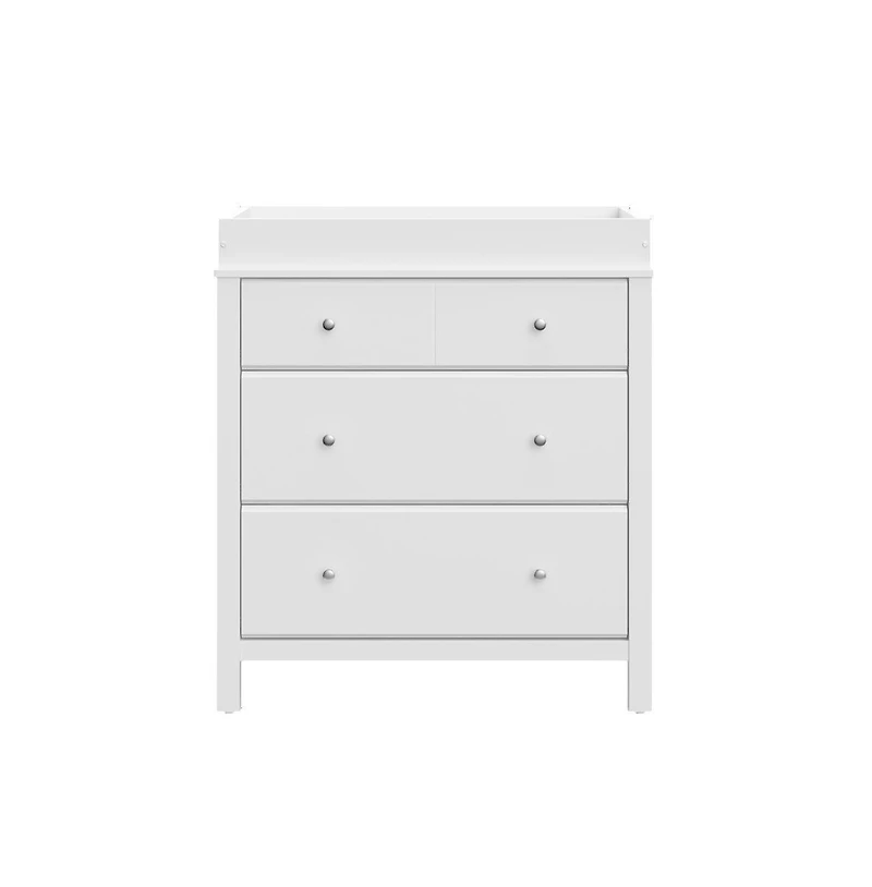 Storkcraft Carmel 3 Drawer Chest with Changing Topper
