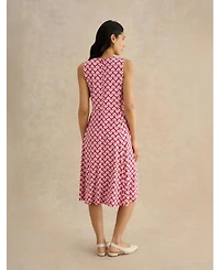 Hobbs London Women's Lisa Jersey Midi Dress