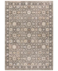 Oriental Weavers Maharaja 71W Gray and Ivory 5'3" x 7'6" Area Rug