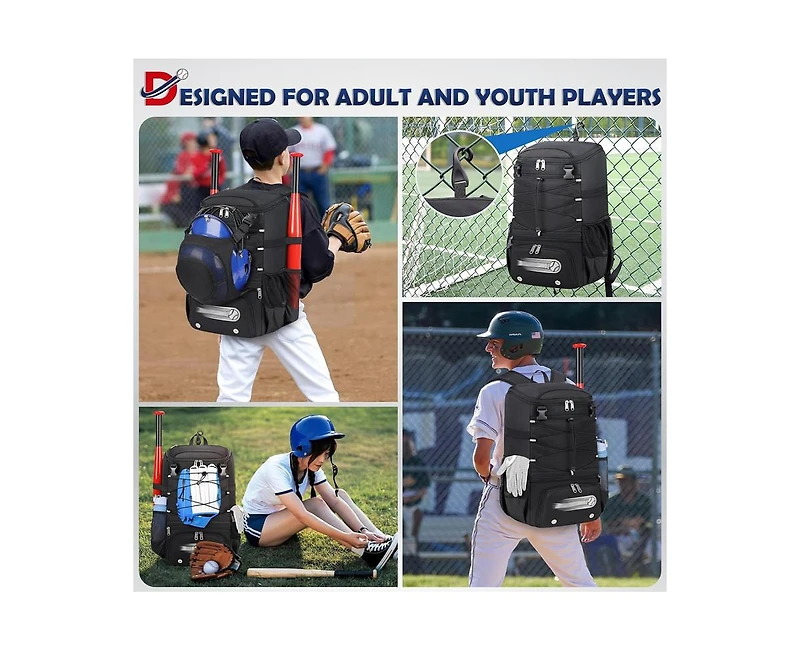 Furlihong Baseball Bag for Youth and Adult