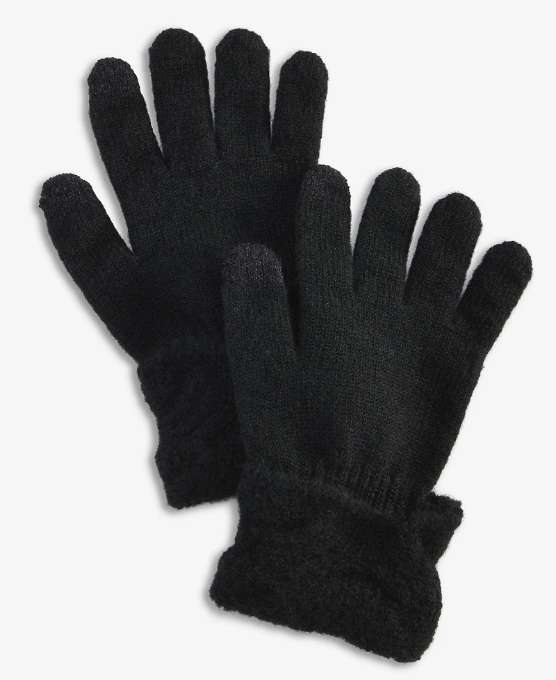 Style & Co Women's Cable Boucle Knit Gloves, Macy's Exclusive