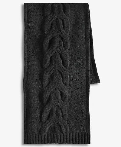 Style & Co Women's Cable Boucle Knit Muffler Scarf, Macy's Exclusive