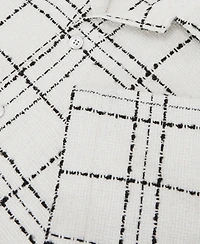 Reiss Men's Moran Check Cuban Shirt
